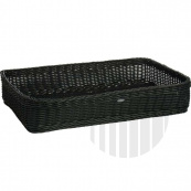 Westmark Koš pletený 53x32,5x10cm černý