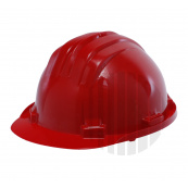 Pracovní přilba červená