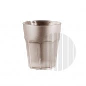 Gastronorm Sklenice polykarbonátové 40cl - (FUM) kouřová
