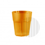 Gastronorm Sklenice polykarbonátové 40cl - (ARA) oranžová