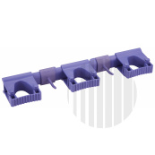 Vikan Držák nástěnný 420 mm fialový 10118