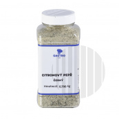 Gastro line Citronový pepř černý 700 g dóza