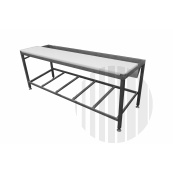 MASO-PROFIT Stůl bourárenský pro třídění 2150x700x850mm, PE deska bílá