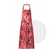 Zástěra AproTex CAMU 110x70cm červená strakatá
