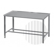 Stůl uzenářský s lemem na 3 stranách 1800x850x850mm