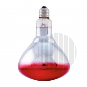Infra žárovka - červená 250W