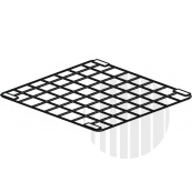 KROMO Rošt nerez 500 x 500 mm