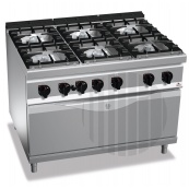 Berto's S.p.A. Sporák s troubou Bertos G9F6+T