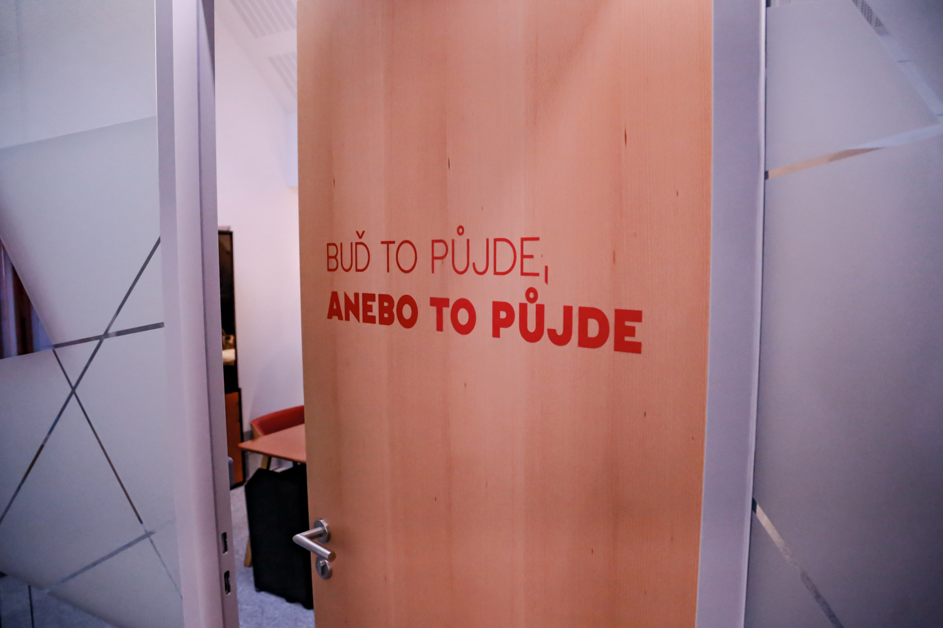 Heslo, kterým se řídíme. 