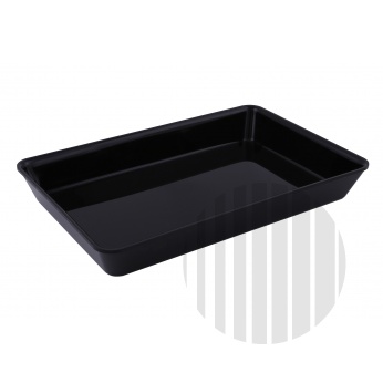Tác plexi 420 x 280 x 50 - černá