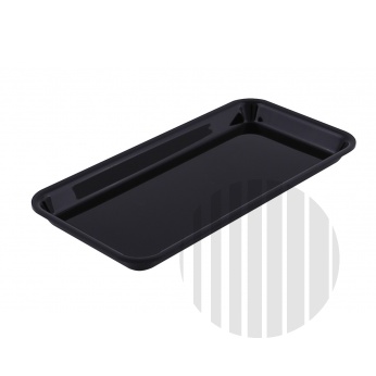 Tác plexi 280 x 140 x 20 - černá