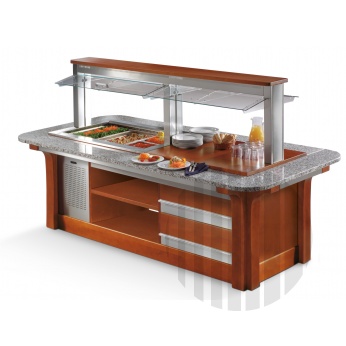 ENOFRIGO s.n.c. Salát bar Enofrigo GB Isola 1400 RF