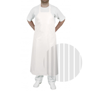 Zástěra Gumotex bílá - slabá