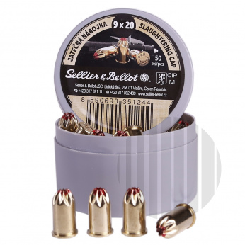 Sellier & Bellot Jateční náboje 9mm