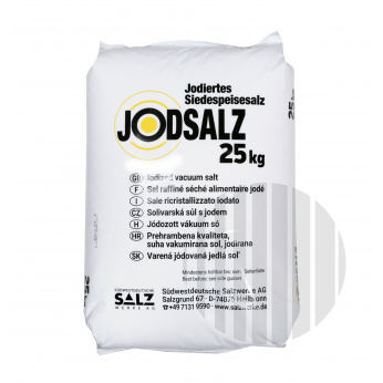 Sůl solivarská jemná s jódem