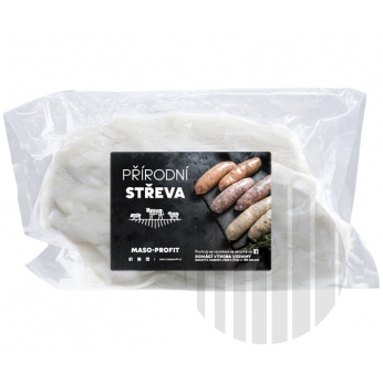 Střeva vepřová solená 40/43 mm; 91,4 metrů