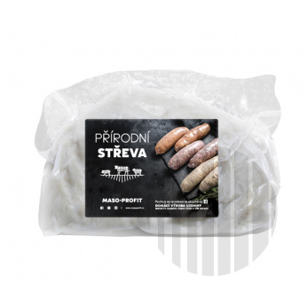 Střeva vepřová solená 40/42 mm; 91,4 metrů