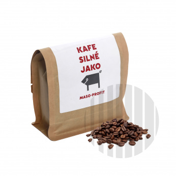 Kafe silné jako prase 250 g