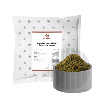 Classic line Klobása s medvědím česnekem combi 1 kg