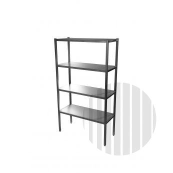 Regál 4 P 1000x420x1800