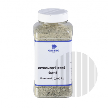 Gastro line Citronový pepř černý 700 g dóza