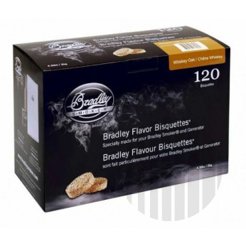Brikety Udící Bradley Smoker-Whiskey Dub (120ks)