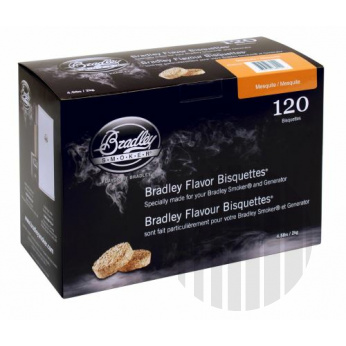 Brikety Udící Bradley Smoker-Mesquite(120ks)