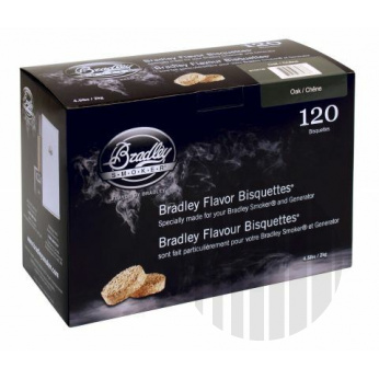 Brikety Udící Bradley Smoker-Dub(120ks)