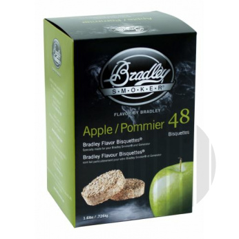 Brikety Udící Bradley Smoker-Jabloň(48ks)