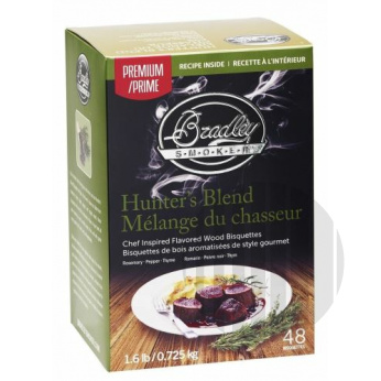 Brikety Udící Bradley Smoker-Premium Hunters Blend(48ks)