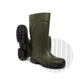 Holínky PU-PREMIUM safety zelené