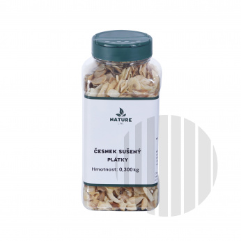 Nature line Česnek sušený plátky 300g dóza