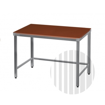 Stůl rámový nerezový s trnoží 1800x600x850mm