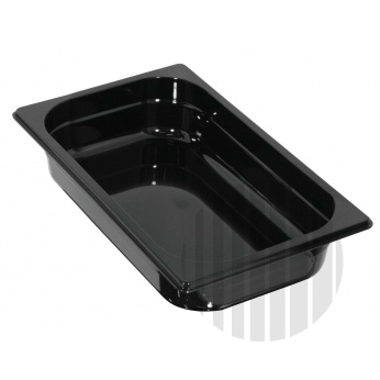 Gastronorm GN 1/4 (h=65 mm) polykarbonát černý
