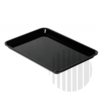 Tác plexi 280 x 210 x 20 - černá