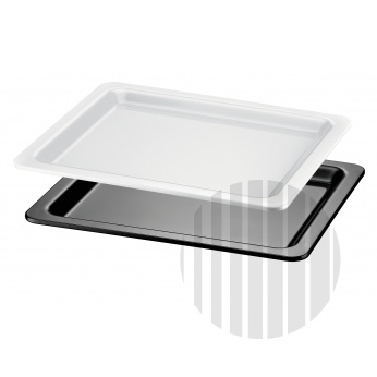 2/4 GN tác gastro Proline - černá