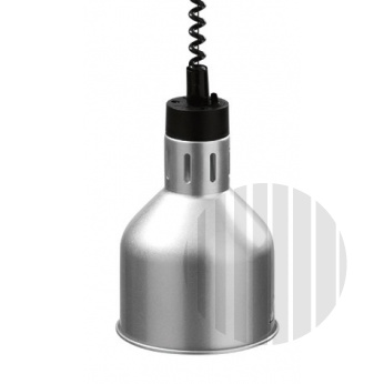 Infra lampa závěsná - hliník