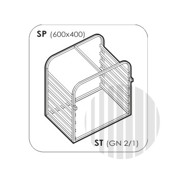 MODULINE s.r.l. Zavážecí koš AST-072