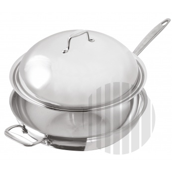 Pánev WOK s poklicí (Ø360, v=90 mm, 2,75 kg)