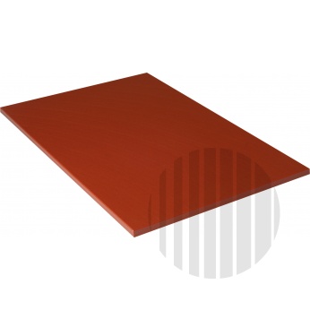 PE deska červenohnědá 1200x600x20 mm