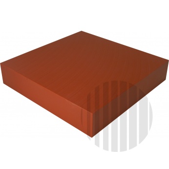 Blok 600x600x100 červenohnědý