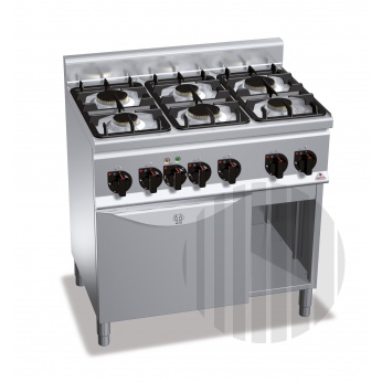 Berto's S.p.A. Plynový sporák Bertos G6F6+FE1