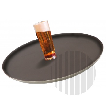 Podnos číšnický protiskluzový kulatý (průměr 275 mm)