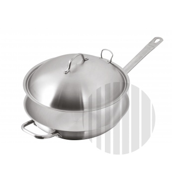 Pánev WOK s poklicí (Ø320 mm, v=80 mm)