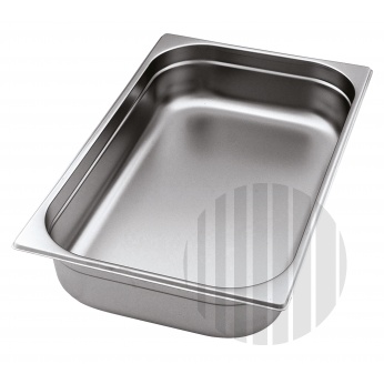 Gastronorm GN 1/1 (h=150 mm) nerezová plná s uchy